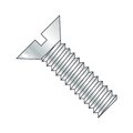 Newport Fasteners 5/16"-18 x 5/8 in Slotted Flat Machine Screw, Zinc Plated Steel, 100 PK 705796-100